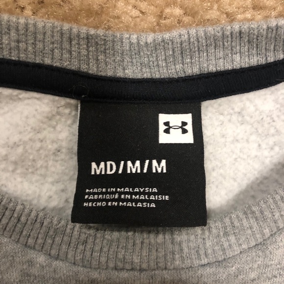Grey Under Armour crew neck sweater - Picture 3 of 5